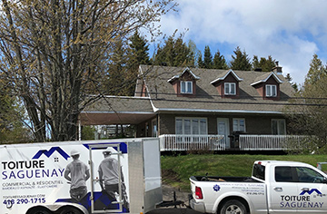 Roofing in Saguenay